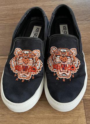 Кеды слипоны kenzo