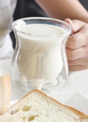 Чашка з подвійними стінками milk, 250 мл4 фото