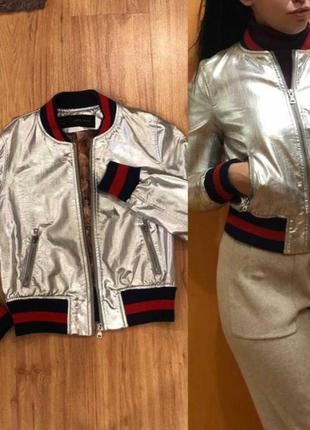 Курточка з екошкіри