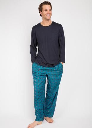Натуральна піжама чоловіча cyberjammies lewis 6638-6636 2