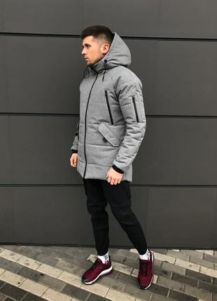 Зимова чоловіча тепла куртка lc - stark