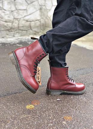 Черевики шкіряні чоловічі dr. martens