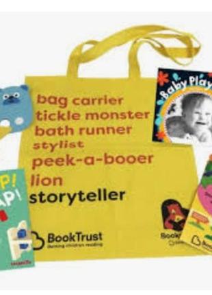 Хлопковая сумка шоппер bookstart3 фото