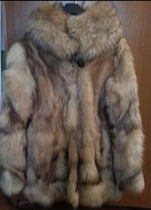 Акція шуба кожушок натуральне хутро песця