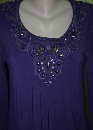 Шикарное платье фиолетового цвета2 фото