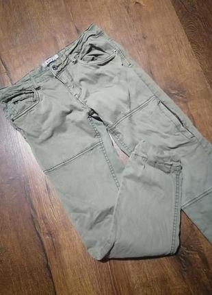 Джинсы штаны с резинкой джогеры
