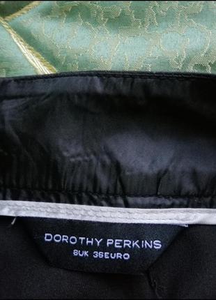 Красивая юбка dorothy perkins. чёрная юбка. спідниця класична.s.366 фото