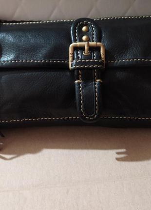 Клатч натуральная кожа.размер 27см*14 см