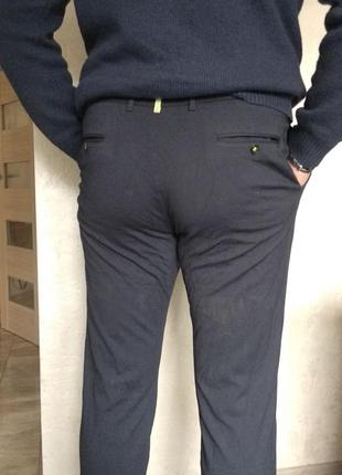 Чоловічі брюки з еластичної тканини. штани в стилі кежуал люкс якість8 фото