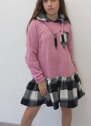 Теплое платье