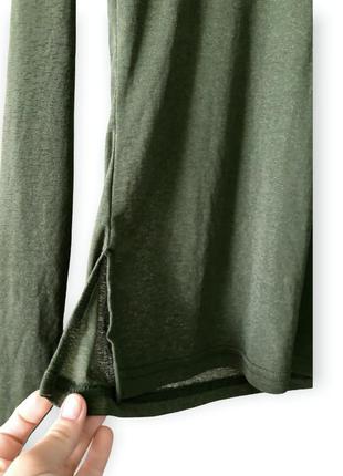 Лонгслив изумрудный 3