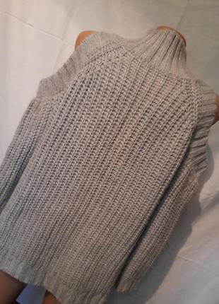 💥шикарный свитер с открытыми плечиками2 фото