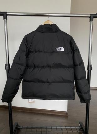 Куртка пуховик the north face nuptse 700 зе норм фейс чорний2 фото