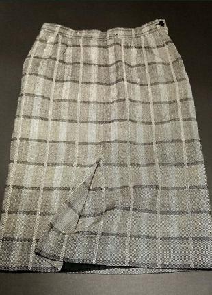 Giorgio armani, юбка шерстяная юбка, шерстяна спідниця, vintage, винтажна юбка armani2 фото