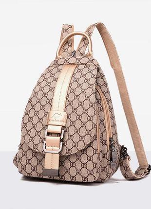 Жіночий рюкзак сумка на плече кенгуру міні рюкзачок бананка