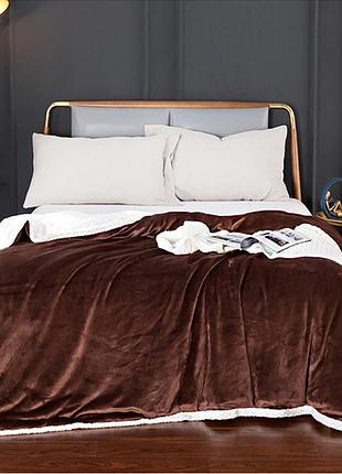 Плед микрофибра "homytex" шоколад