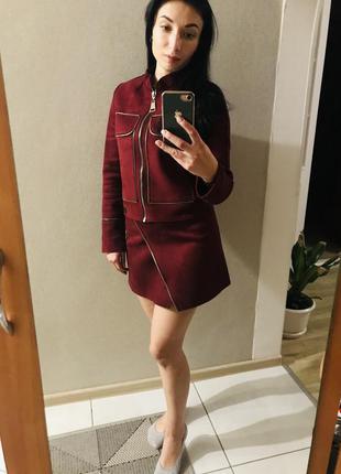 Замшевий костюм