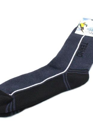 Набор носков высокие зимние шерстяные - termo - три пары 41-453 фото