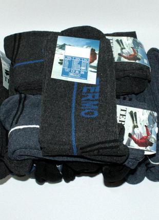 Набор носков высокие зимние шерстяные - termo - три пары 41-459 фото