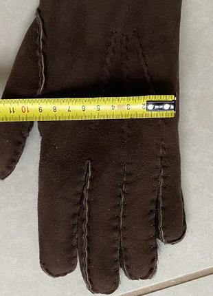 Перчатки мех натуральный/ модель унисекс размер 84 фото