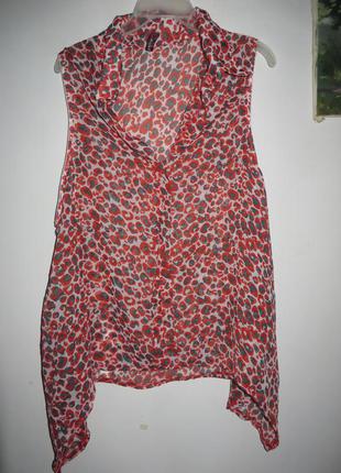 Річна блуза-безрукавка