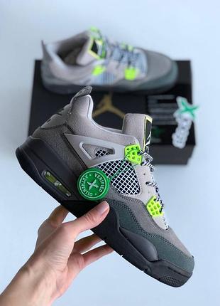 Nike air jordan 4 retro se 95 neon! — цена 2350 грн в каталоге