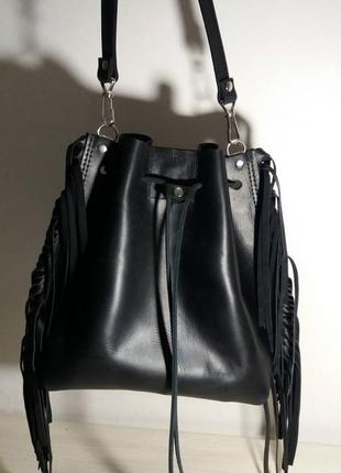 Нова шкіряна сумка