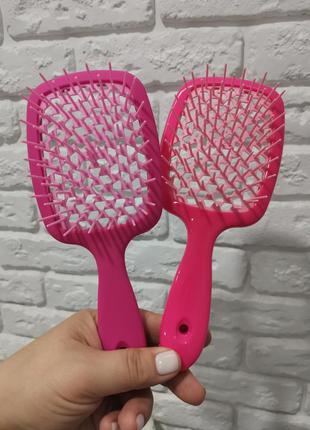 ❤️гребінець для волосся super hair brush cecilia знижка 💛💙6 фото