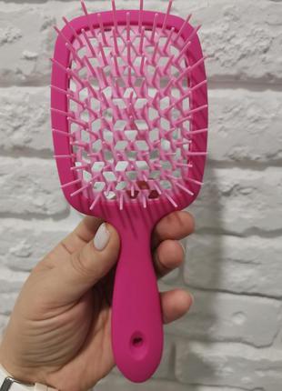 ❤️гребінець для волосся super hair brush cecilia знижка 💛💙7 фото