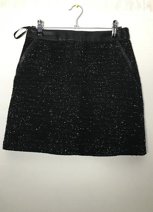 Юбка молодёжная теплая букле 8 размера