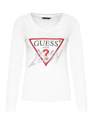 Женский лонгслив в рубчик