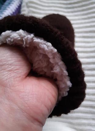 Ручна робота зимовий набір/набор: снуд шарф, рукавички4 фото