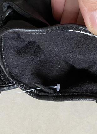 Перчатки кожаные мужские утеплённые размер l/ xl5 фото