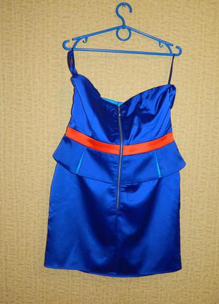 Р. 48-50 синє плаття нарядне be beau5 фото