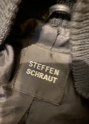Кожаная куртка, бомбер steffen schraut3 фото