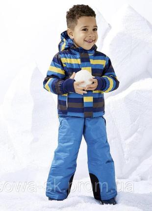 Зимовий мембранний комплект на хлопчика 86-92 см куртка і штани lupilu
