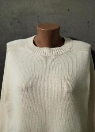 Гарний подовжений светр, кофта 100% бавовна st.michael cotton2 фото