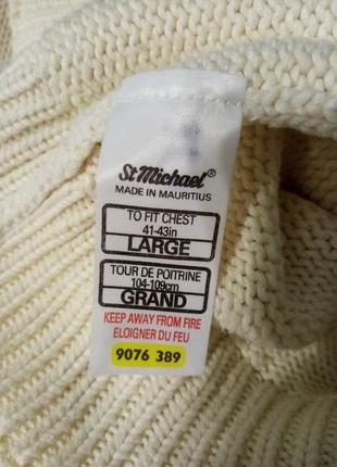 Гарний подовжений светр, кофта 100% бавовна st.michael cotton6 фото