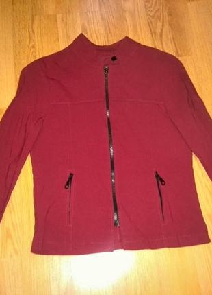 Кофта-ветровка,цвета марсала.