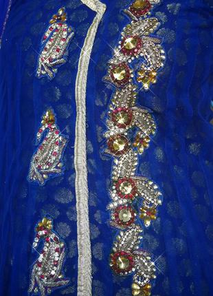 Индийский костюм, анаркали, сари.3 фото