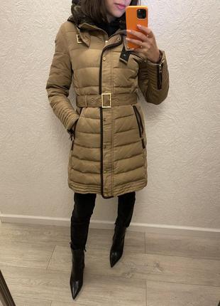 Зимова куртка zara / зимове пальто zara
