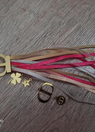 Прикраса ніжна брошка в стилі dior