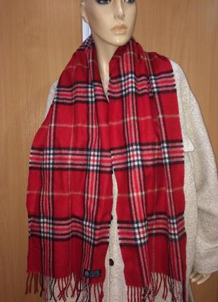 Тёплый шарф чистая шерсть5 фото