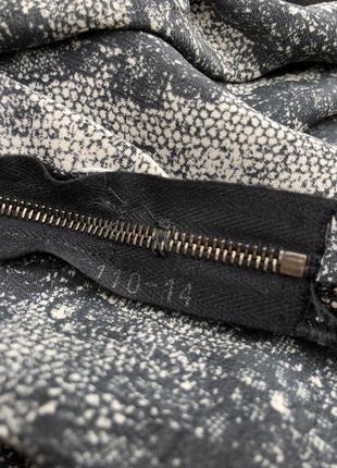Стильная,атласная юбка а-силуэт с фатином,фурнитура riri,3 фото
