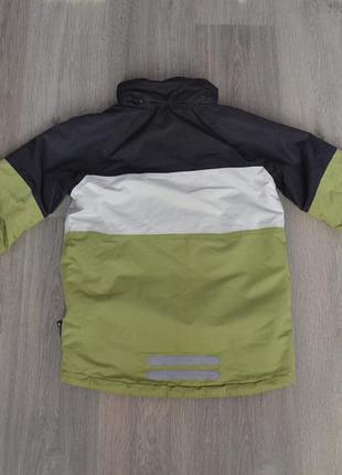 Теплая лыжная куртка ф. wall ride р. 9-10 л. 140 см