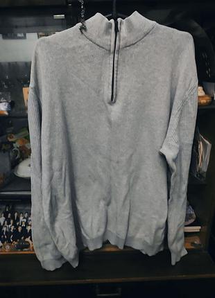 Фирменный свитер котон
