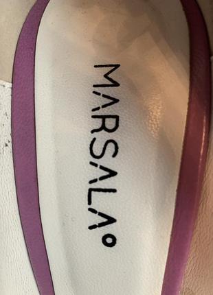 Лиловые туфли лодочки marsala / марсала10 фото