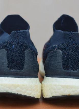 Сині чоловічі кросівки adidas ultra boost laceless, 42 розмір. оригінал4 фото