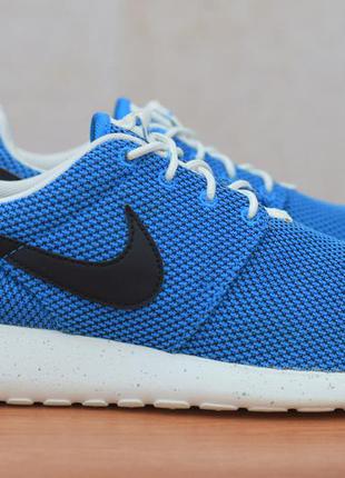 Синие женские легкие кроссовки nike roshe run gs, 38.5 размер. оригинал