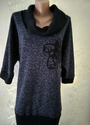 Туника, свитер, платье, турция, большой размер